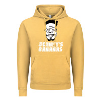 Vintage Mustard johnny's bananas Vintage Hoodie - linhVisuals