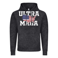Vintage Black ULTRA MAGA Vintage Hoodie - linhVisuals