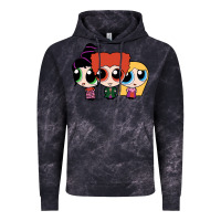 Cloud Black power puff girls Vintage Hoodie - linhVisuals