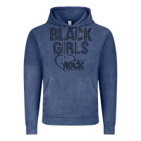 Vintage Denim black girls rock Vintage Hoodie - linhVisuals
