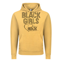 Vintage Mustard black girls rock Vintage Hoodie - linhVisuals