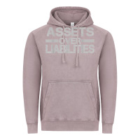 Vintage Zinc assets over liabilities mens t shirt Vintage Hoodie - linhVisuals