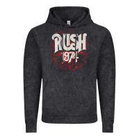 Vintage Black Rush 1974 Vintage Hoodie - linhVisuals