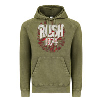 Vintage Olive Rush 1974 Vintage Hoodie - linhVisuals