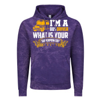 Cloud Purple i'm a bus driver what is your superpower driving school bus t shirt Vintage Hoodie - linhVisuals