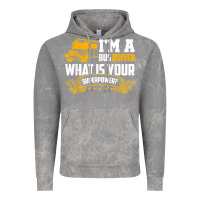 Cloud Rock i'm a bus driver what is your superpower driving school bus t shirt Vintage Hoodie - linhVisuals