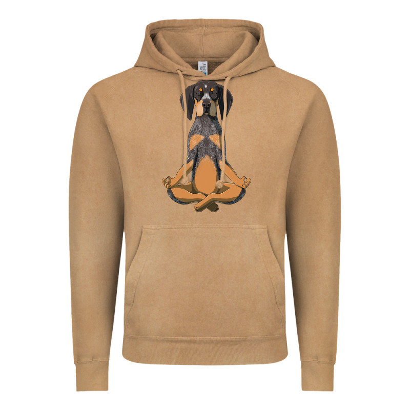 Yoga Fitness Bluetick Coonhound Dog 363 Bodybuilding Vintage Hoodie by linhVisuals | Teevron