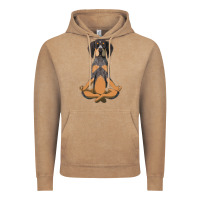 Vintage Coffee yoga fitness bluetick coonhound dog 363 bodybuilding Vintage Hoodie - linhVisuals