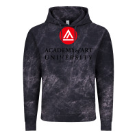 Cloud Black academy of art, college design Vintage Hoodie - linhVisuals
