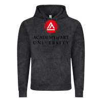 Vintage Black academy of art, college design Vintage Hoodie - linhVisuals