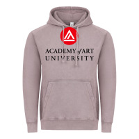 Vintage Zinc academy of art, college design Vintage Hoodie - linhVisuals