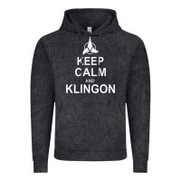 Keep Calm And Klingon Vintage Hoodie | Teevron