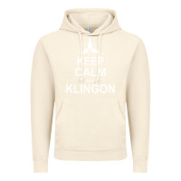 Vintage Artic keep calm and klingon Vintage Hoodie - linhVisuals