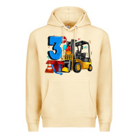 Pina Colada forklift birthday three Premium Hoodie - Artiststas