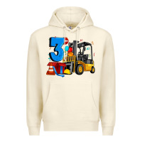 Sandshell forklift birthday three Premium Hoodie - Artiststas