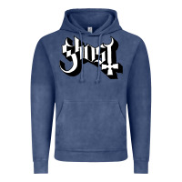 Vintage Denim ghost Vintage Hoodie - linhVisuals