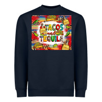 Navy tacos and tequila Heavyweight Sweatshirt - RanaPortraitStore
