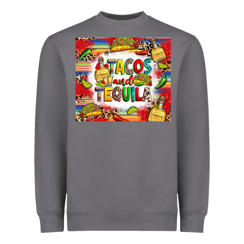 Tacos And Tequila Heavyweight Sweatshirt by RanaPortraitStore | Teevron