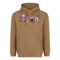 Toasted Coconut 4th of july coffe cups Heavyweight Hoodie - RanaPortraitStore