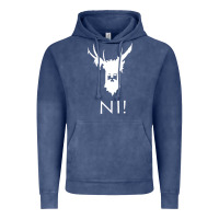 Vintage Denim knights who say ni Vintage Hoodie - linhVisuals