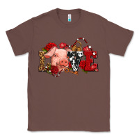Chestnut love with pig olivia Classic Tee - OliviaCreatesArt