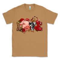 Toasted Coconut love with pig olivia Classic Tee - OliviaCreatesArt
