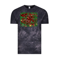 Cloud Black christmas background Vintage Tee - RanaPortraitStore