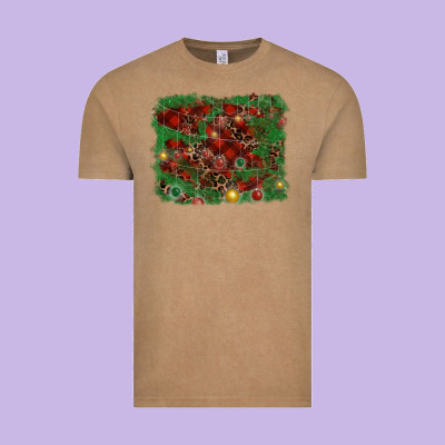 Christmas Background Vintage Tee Designed By Ranaportraitstore