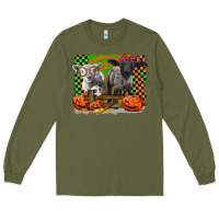 Army Green Baby Sheeps Long Sleeve Tee - LillyAllenDesigns