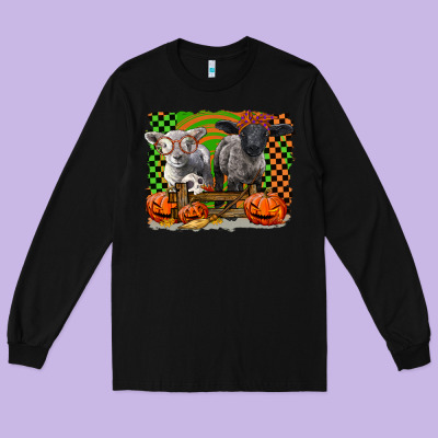 Baby Sheeps Long Sleeve Tee Designed By Lillyallendesigns