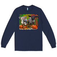 Navy Baby Sheeps Long Sleeve Tee - LillyAllenDesigns