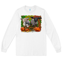 White Baby Sheeps Long Sleeve Tee - LillyAllenDesigns
