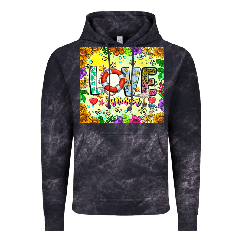 Love Summer Vintage Hoodie by CowhideDigitalArt | Teevron