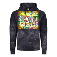 Cloud Black Love Summer Vintage Hoodie - CowhideDigitalArt