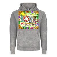 Cloud Rock Love Summer Vintage Hoodie - CowhideDigitalArt