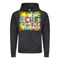 Vintage Black Love Summer Vintage Hoodie - CowhideDigitalArt