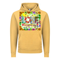Vintage Mustard Love Summer Vintage Hoodie - CowhideDigitalArt