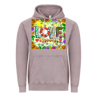 Vintage Zinc Love Summer Vintage Hoodie - CowhideDigitalArt