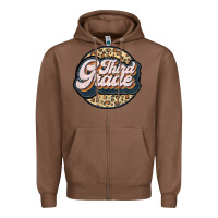 Chestnut third grade Zipper Hoodie - JahusDesignShop