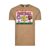 Vintage Coffee football sister tumbler Vintage Tee - BundleAndBundleShop