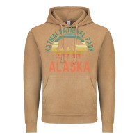 Vintage Camel katmai national park alaska bear hiking travel nature retro pullover h Vintage Hoodie - linhVisuals