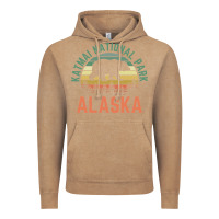 Vintage Coffee katmai national park alaska bear hiking travel nature retro pullover h Vintage Hoodie - linhVisuals