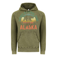 Vintage Olive katmai national park alaska bear hiking travel nature retro pullover h Vintage Hoodie - linhVisuals