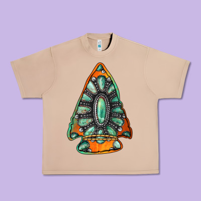 Gemstone Arrowhead Urban Heavy Tee Designed By Jasminsmagicworld