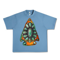 Pebble Blue gemstone arrowhead Urban Heavy Tee - Jasminsmagicworld