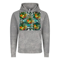 Cloud Rock summer fruits Vintage Hoodie - CowhideDigitalArt