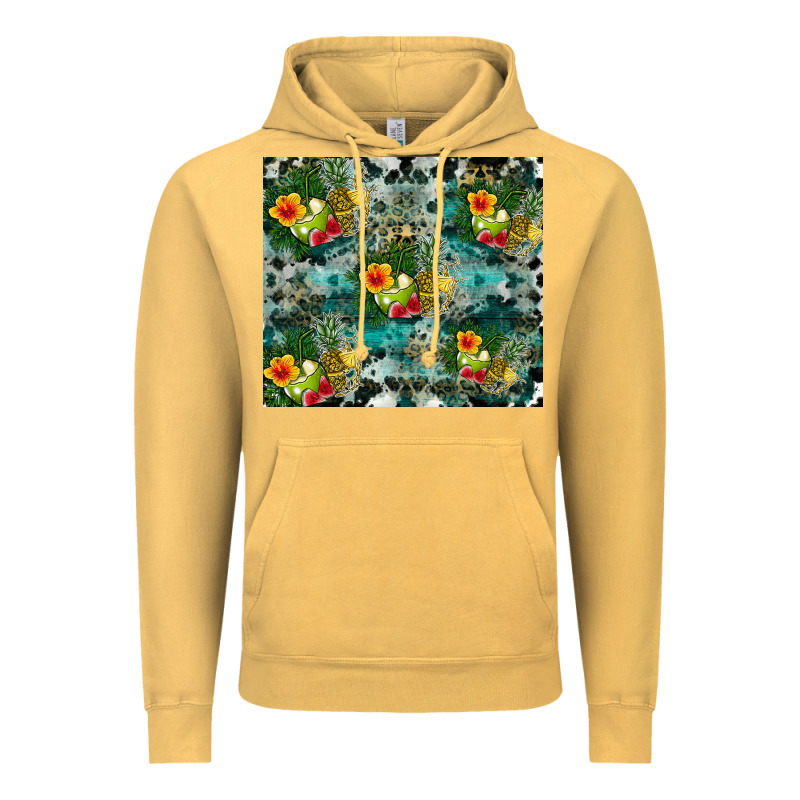 Summer Fruits Vintage Hoodie by CowhideDigitalArt | Teevron
