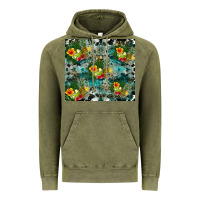 Vintage Olive summer fruits Vintage Hoodie - CowhideDigitalArt