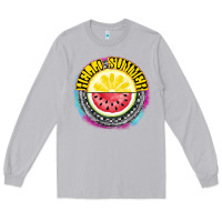 Moon Dust Hello Summer Long Sleeve Tee - CowhideDigitalArt