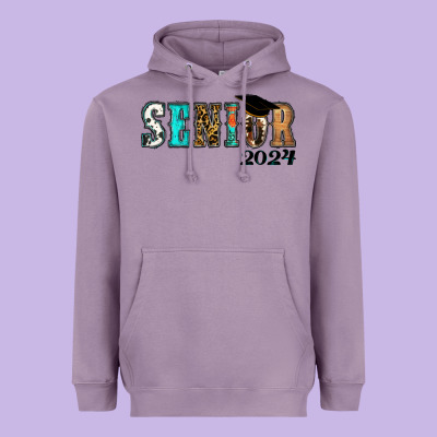 Western Senior 2024 Heavyweight Hoodie Designed By Ranaportraitstore